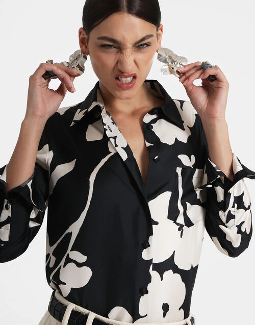 Boy Shirt Winter Jasmine In Twill Silk 6 Boy Shirt Winter Jasmine In Twill Silk - Image 6