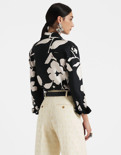 Boy Shirt Winter Jasmine In Twill Silk 7 Boy Shirt Winter Jasmine In Twill Silk - Image 7