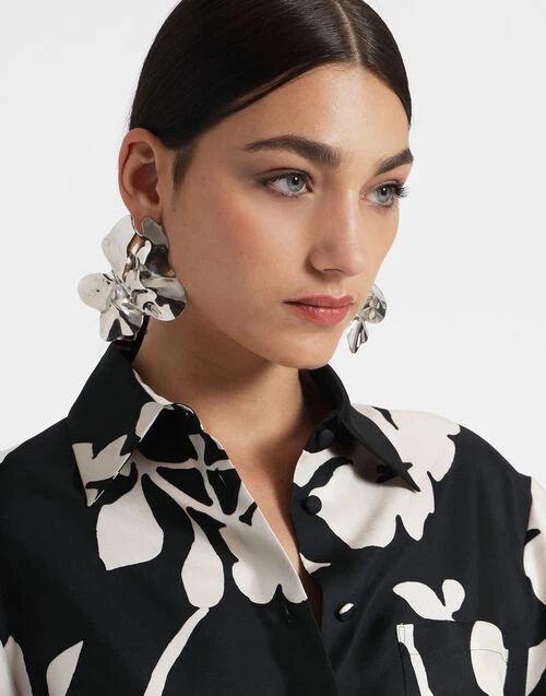 Boy Shirt Winter Jasmine In Twill Silk 8 Boy Shirt Winter Jasmine In Twill Silk - Image 8