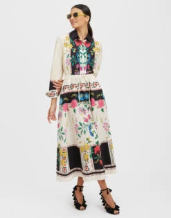 Boy Shirt Plaza Placée Ivory In Silk Twill -Fashion Clothing SHI0040SIL006PLA04 WH04 2