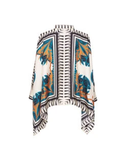 Foulard Shirt Florence Placée In Silk Twill -Fashion Clothing SHI0059SIL006 FLO0002 6