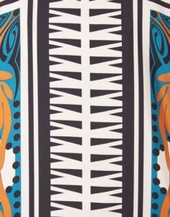 Foulard Shirt Florence Placée In Silk Twill -Fashion Clothing SHI0059SIL006 FLO0002 7