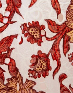 Jackie Shirt Reef White In Printed Lace -Fashion Clothing SHI0093EMB031REE01 WH01 9