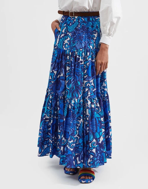 Big Skirt Anemone In Summer Popeline 1 Big Skirt Anemone In Summer Popeline