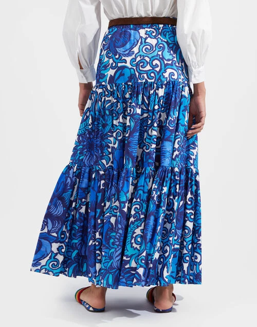 Big Skirt Anemone In Summer Popeline 2 Big Skirt Anemone In Summer Popeline - Image 2