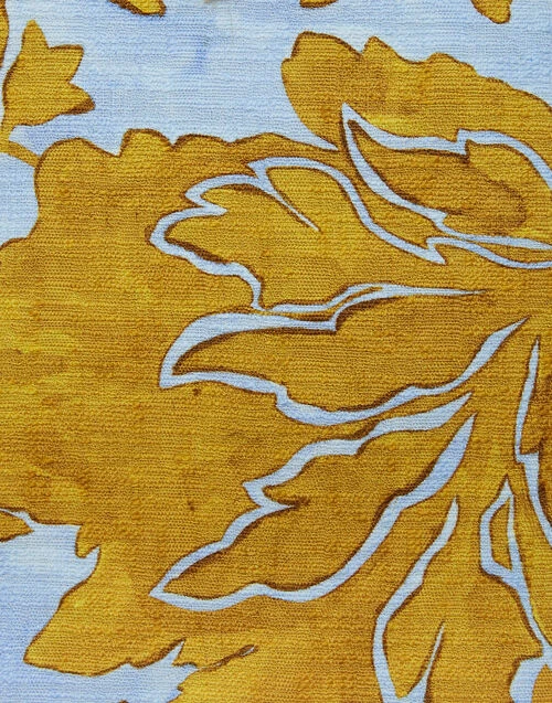 Pencil Skirt Tangle Light Blue In Shot Cotton 9 Pencil Skirt Tangle Light Blue In Shot Cotton - Image 9