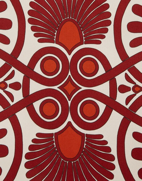 Baia Skirt Medallion Placée Cream In Flat Cotton Stretch 6 Baia Skirt Medallion Placée Cream In Flat Cotton Stretch - Image 6