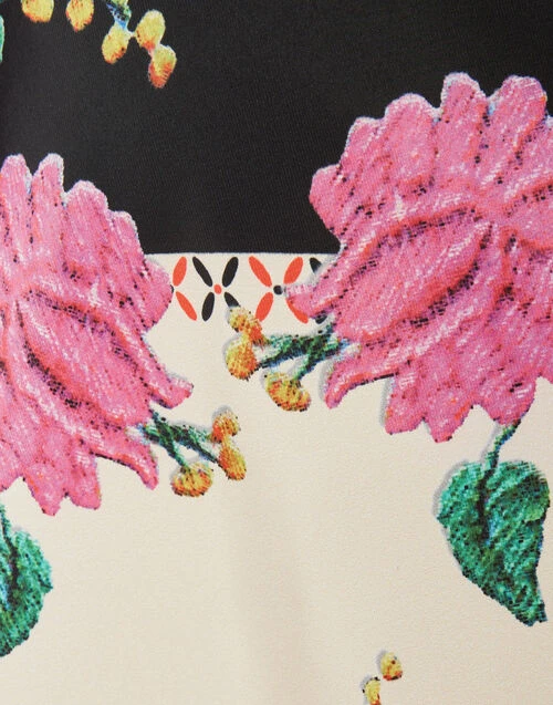 Drawstring Skirt Plaza Placée Ivory In Faille 6 Drawstring Skirt Plaza Placée Ivory In Faille - Image 6