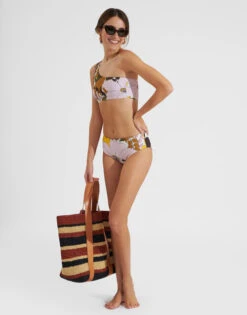 Boy Brief Big Flower Rose In Piquet Lycra -Fashion Clothing SWI0030LYC002BFL03 PI01 2