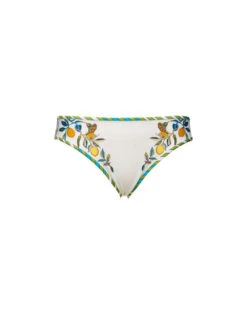 Bikini Bottom Borboni Placée Bianco In Lycra -Fashion Clothing SWI0033LYC003BRN03 WH01 5