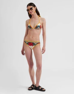 Bikini Bottom Taormina Placée Ivory In Lycra 10 Bikini Bottom Taormina Placée Ivory In Lycra -Fashion Clothing SWI0033LYC003LRT01 WH04 2