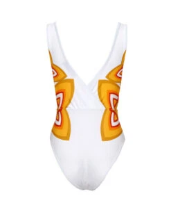 Hazzard Swimsuit Lakshmi Placée Yellow In Lycra -Fashion Clothing SWI0040LYC003LAK03 YE02 5