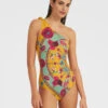 Goddess Suit Zodiac Placée Marigold In Supreme Lycra