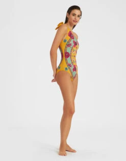 Goddess Suit Zodiac Placée Marigold In Supreme Lycra -Fashion Clothing SWI0058LYC006ZOD01 OR05 2