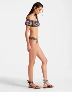 Mirage Bottom Whitsun Mini Blue In Piquet Lycra