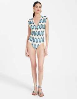 Tutto Suit Scirocco Ivory In Lycra -Fashion Clothing SWI0068LYC001SCI01 WH04 2