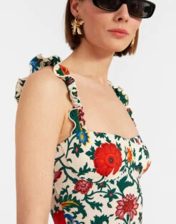 Boop Swimsuit Dragonflower Mini Multicolor In Lycra -Fashion Clothing SWI0071LYC001DRE02 MU01 3