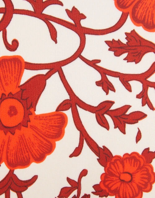 Fonda Bottom Dragonflower Mini Red In Lycra 6 Fonda Bottom Dragonflower Mini Red In Lycra - Image 6