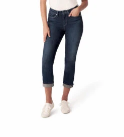 Silver Avery Straight Crop