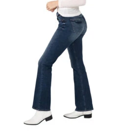 Silver Curvy High Bootcut -Fashion Clothing Silver Curvy High Bootcut S 3 23094.1711657455