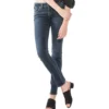 Silver Elyse Straight Jean-L03403SSG334