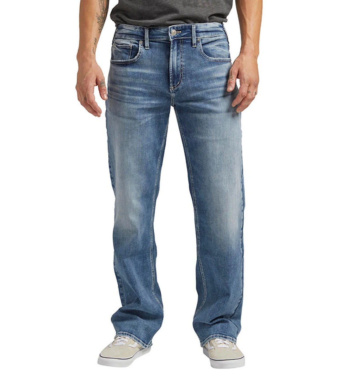 Silver Gordie Relaxed Fit Jean 1 Silver Gordie Relaxed Fit Jean