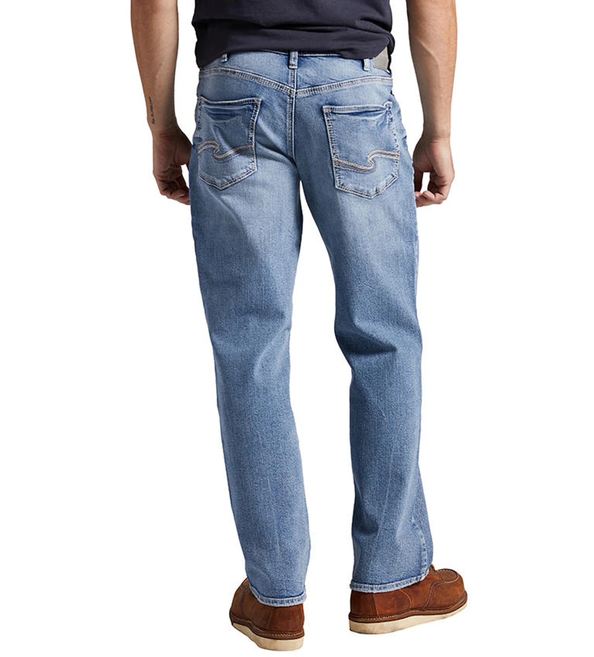 Silver Gordie Relaxed Fit 4 Silver Gordie Relaxed Fit - Image 4