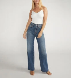 Silver Highly Desirable Trouser - L28918RCS309 -Fashion Clothing Silver Highly Desirable Trouser L28918RCS309 INDIGO 3 00849.1713379888