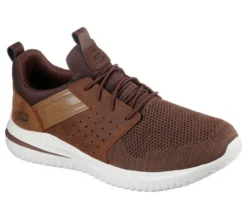 Skechers® Men's Delson 3.0 - Cicada -Fashion Clothing Skechers Men s Delson 3.0 Cicada DKBROWN 1 36273.1710943244