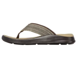 Skechers® Men's Sargo - Point Vista Sandal -Fashion Clothing Skechers Men s Sargo Point Vista Sandal LTBROWN 2 46336.1710944215
