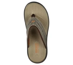 Skechers® Men's Sargo - Point Vista Sandal -Fashion Clothing Skechers Men s Sargo Point Vista Sandal LTBROWN 3 09368.1710944215