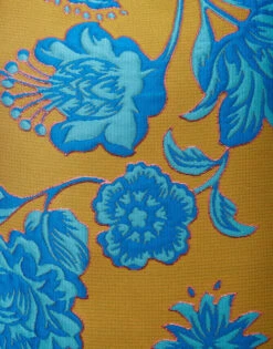 La Scala Top Hottie Turquoise In Jacquard With Feathers -Fashion Clothing TOP0013JCQ073HOT02 BU08 6