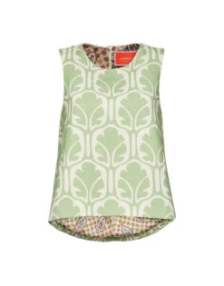 La Scala Top Grove In Shot Cotton -Fashion Clothing TOP0016COT005GRV01 GR05 5