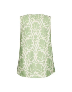 La Scala Top Grove In Shot Cotton -Fashion Clothing TOP0016COT005GRV01 GR05 6