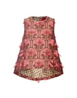 La Scala Top Grove Kaki/Pink In Jacquard 11 La Scala Top Grove Kaki/Pink In Jacquard -Fashion Clothing TOP0016JCQ043GRV03 PI01 4