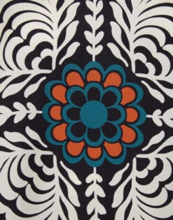 Make An Exit Top Mix Tiles Placée Black In Silk Twill -Fashion Clothing TOP0117SIL006MIX01 BL01 3