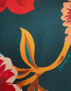 Palazzo Pants Hottie Emerald In Silk Twill 13 Palazzo Pants Hottie Emerald In Silk Twill -Fashion Clothing TRO0003SIL001HOT01 GR04 7