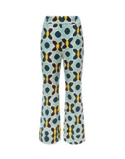 Hendrix Pants Plaza Light Blue In Shot Cotton -Fashion Clothing TRO0014COT005PLA01 BU01 5