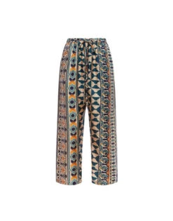 Drawstring Pants Casareale Small Placèe Cream In Silk Twill -Fashion Clothing TRO0053SIL001REA02 WH03 5