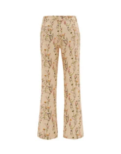24/7 Pants Primavera Cream In Tweed 12 24/7 Pants Primavera Cream In Tweed -Fashion Clothing TRO0069COT051PRI01 WH03 8