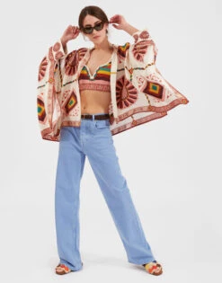 Better Than Your Boyfriend Jeans Light Blue In Denim -Fashion Clothing TRO0091DEN001SOLID BU01 6