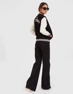 Flare Jeans Corte Black In Denim -Fashion Clothing TRO0096DEN001CRT04 BL01 1