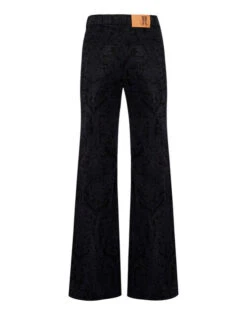Flare Jeans Corte Black In Denim -Fashion Clothing TRO0096DEN001CRT04 BL01 7