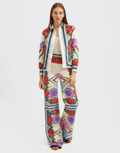 Flare Jeans Taormina Placée Rust In Denim