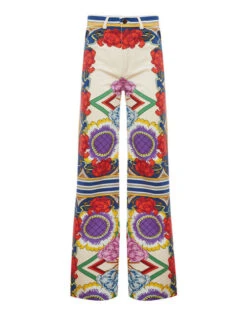 Flare Jeans Taormina Placée Rust In Denim -Fashion Clothing TRO0099COT046LRT01 WH04 4