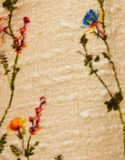 Playa Shorts Primavera Cream In Tweed With Tassels 13 Playa Shorts Primavera Cream In Tweed With Tassels -Fashion Clothing TRO0124COT051PRI01 WH03 6