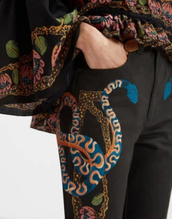 Superflare Jeans Eve Black In Denim -Fashion Clothing TRO0126DEN001EEC01 BL01 4