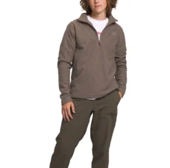 The North Face Textured Cap Rock ¼Zip Pullover -Fashion Clothing The North Face Textured Cap Rock Zip Pullover FALCONBR 1 43919.1711484857