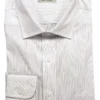 Thomas Dylan Big & Tall White Ground Black Dress Shirt