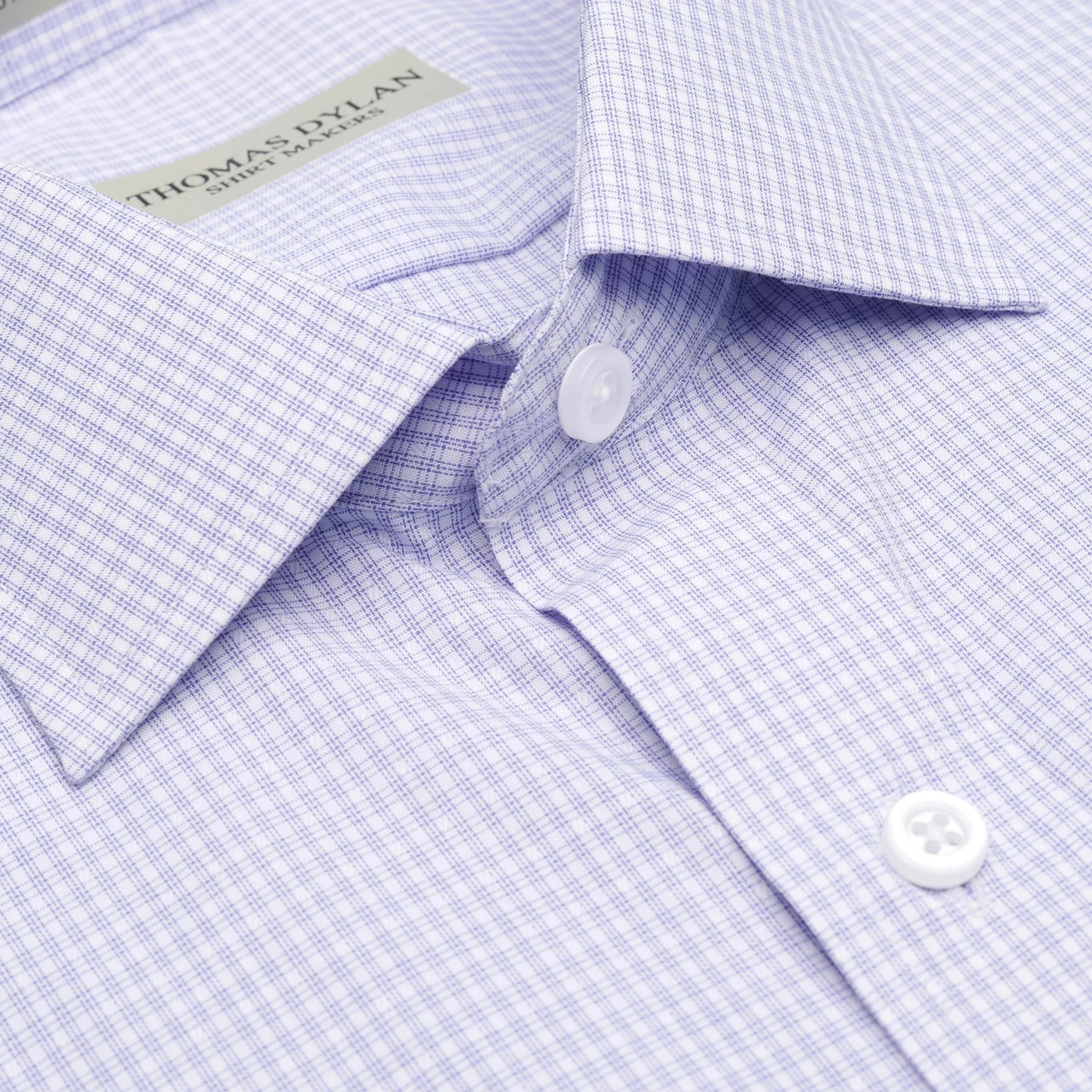 Thomas Dylan Regular Fit Stretch Dress Shirt - Violet 2 Thomas Dylan Regular Fit Stretch Dress Shirt - Violet - Image 2